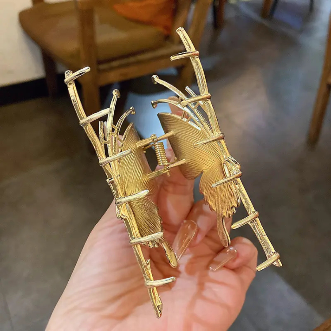 Gigglesboo Butterfly Hair Claw Clip for Womens and Girls,