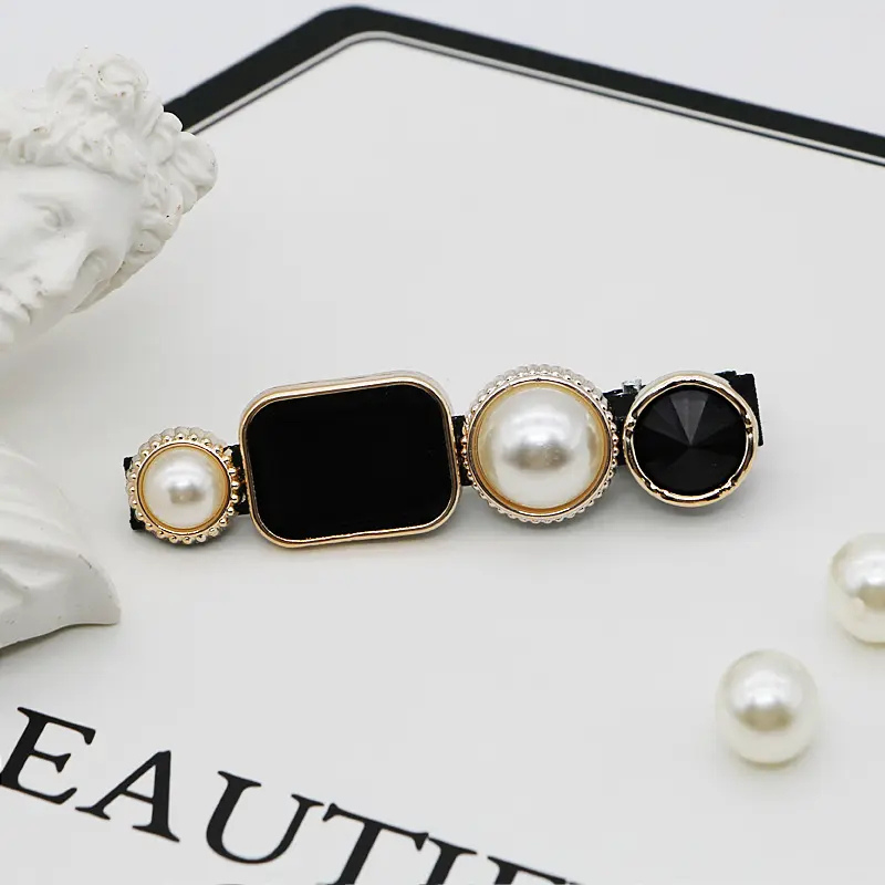  Black & White Hair Pins 