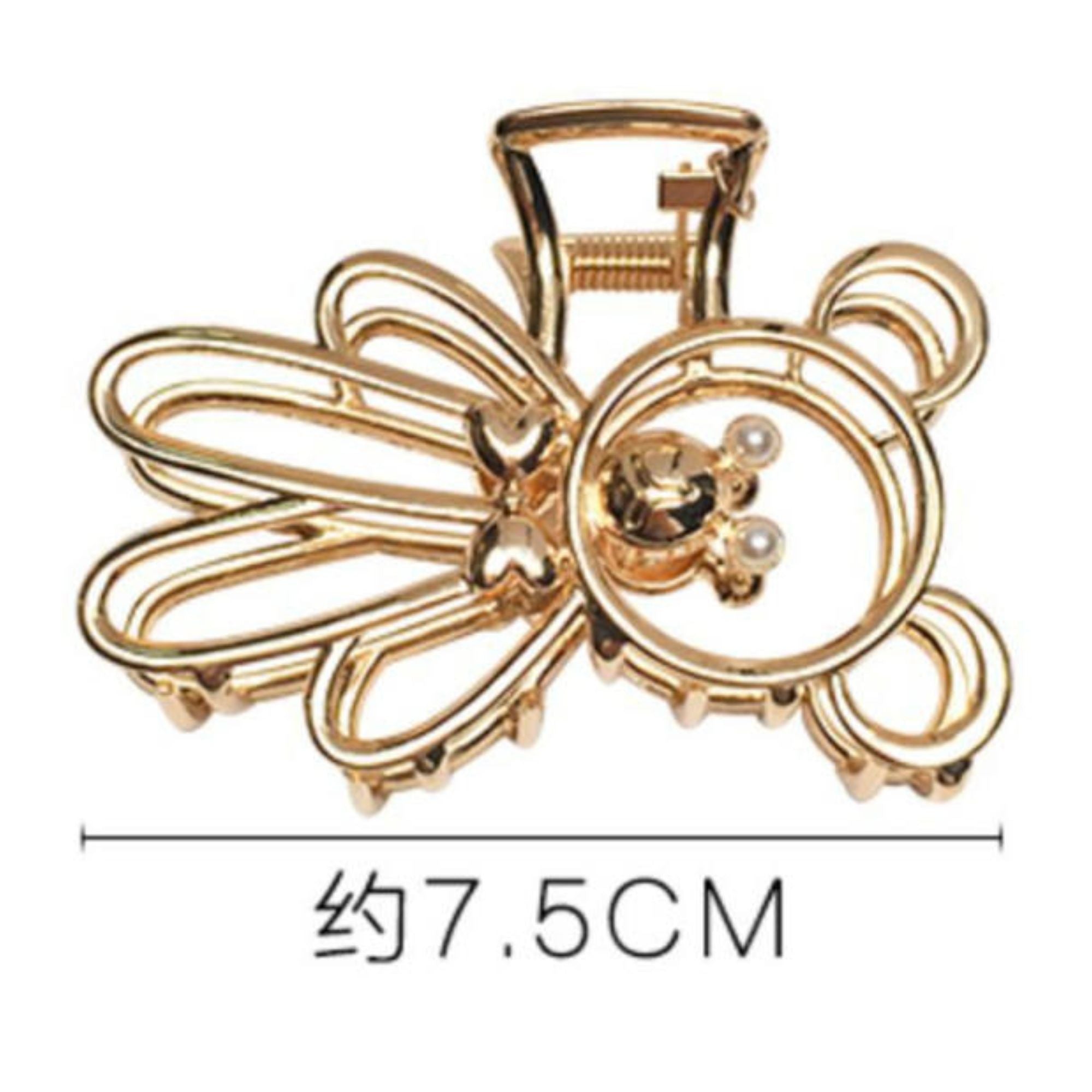 Hair styling claw clip set