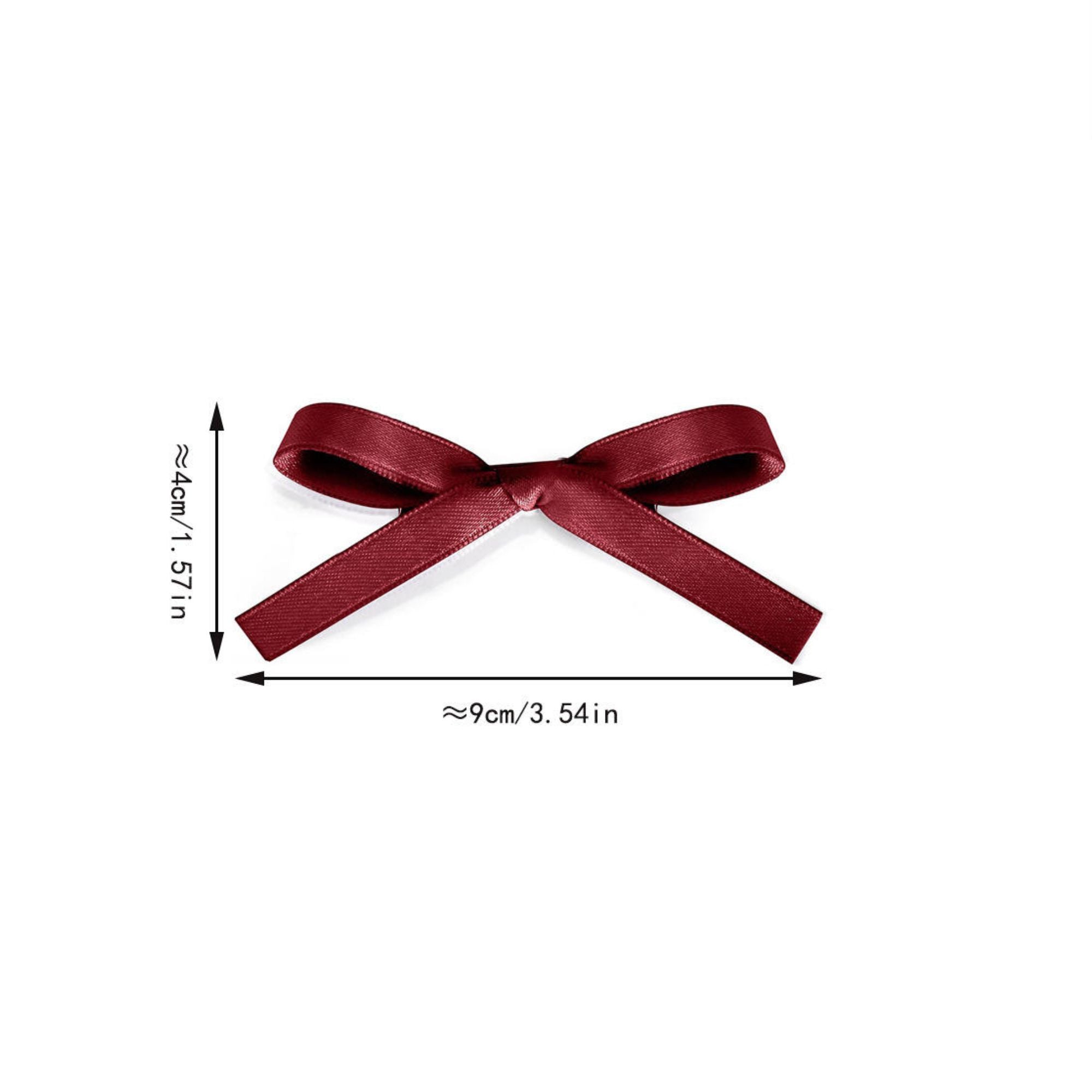 Maroon ribbon bow Assorted colourfull ribbons for girls women kids styling hair accessories