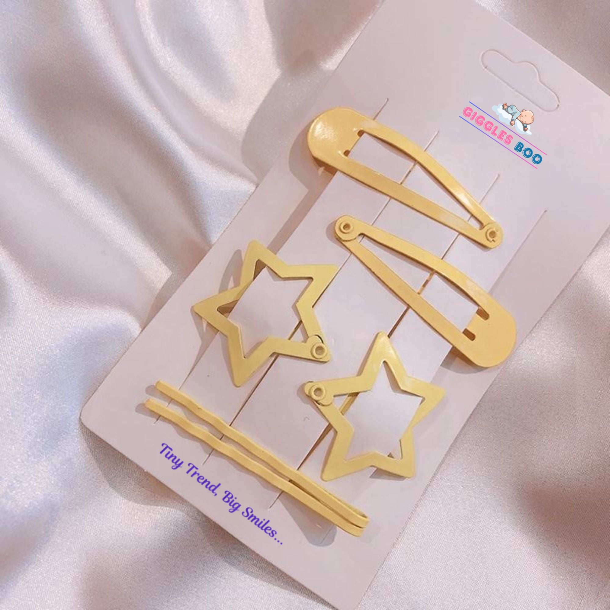 Matte Hair Clips Kawaii Hair Clips Set of 3 Hair Clip Cards Baby Girl Gifts Cute Hair Accessories