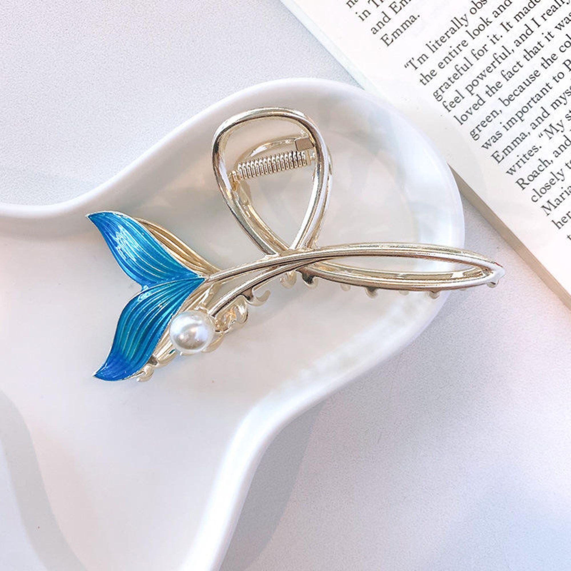  Metal Fish Tail Claw Clips for women Girls hair styling hair decorative 