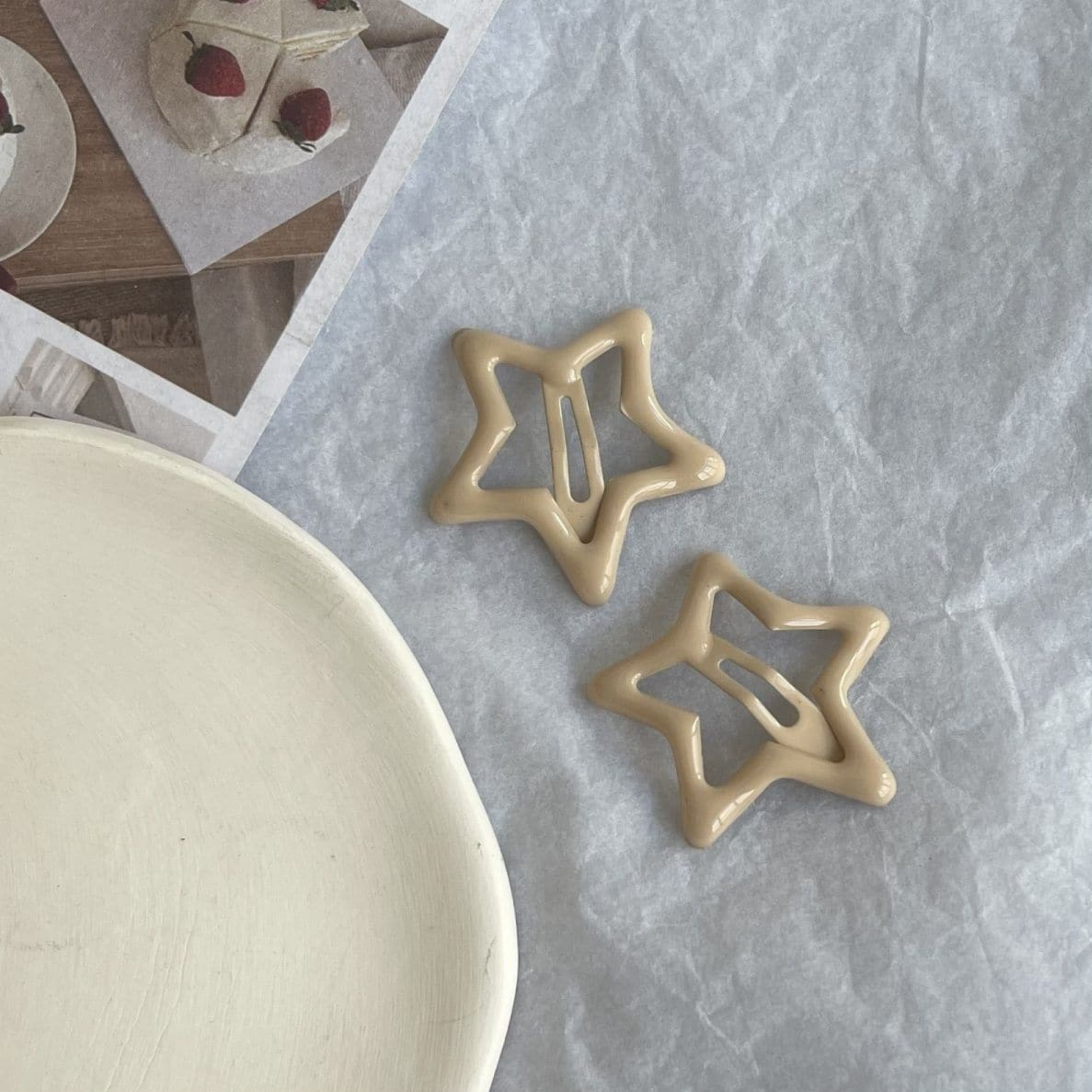 Hair Accessories Clip TIc Tac Star Girls Kids Women big small trendy fashion clips girls metal stylish