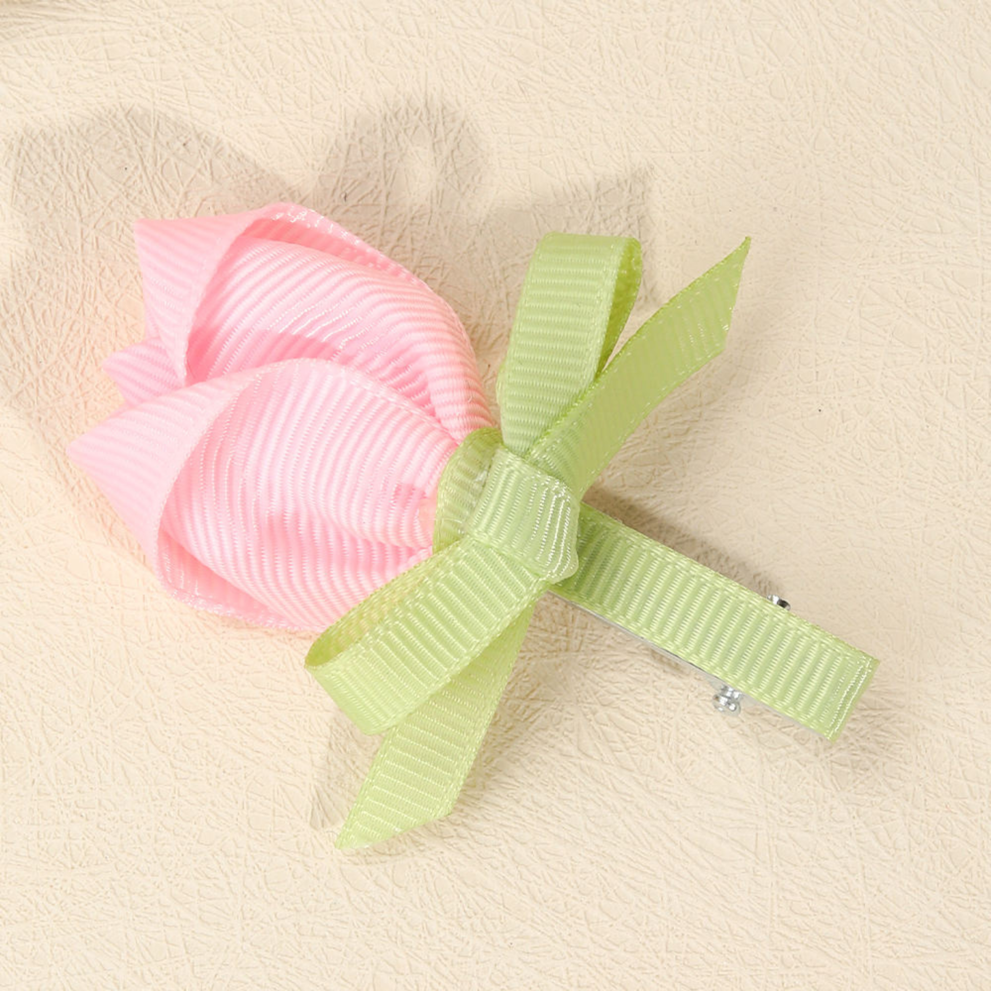 women hair clip, flower hair pin, stylish hair clips, grosgrain ribbon clip, hair accessory set