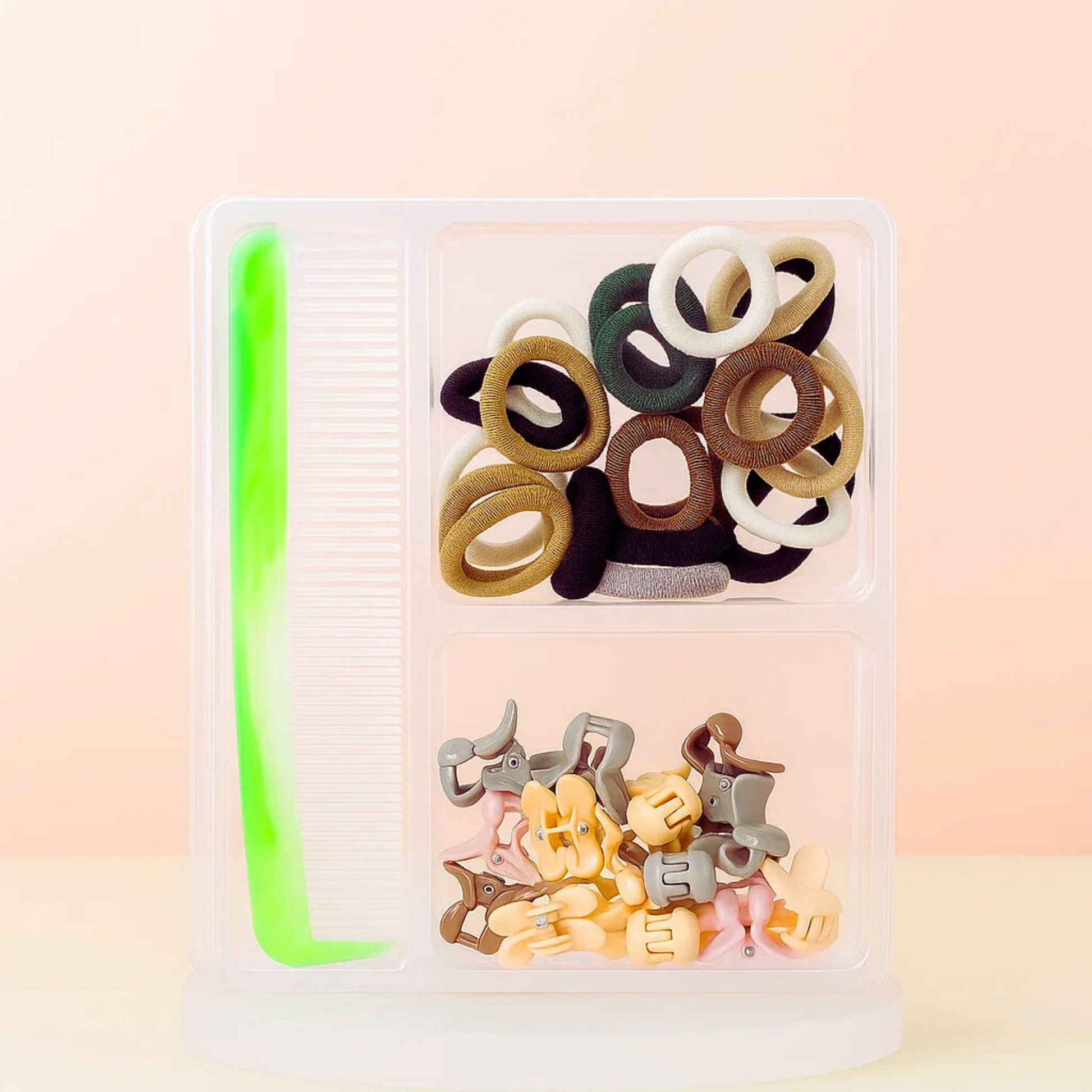 Children’s hair accessories baby  girls hair claw clips comb  rubber bands colorful fashion Clip gift pack return