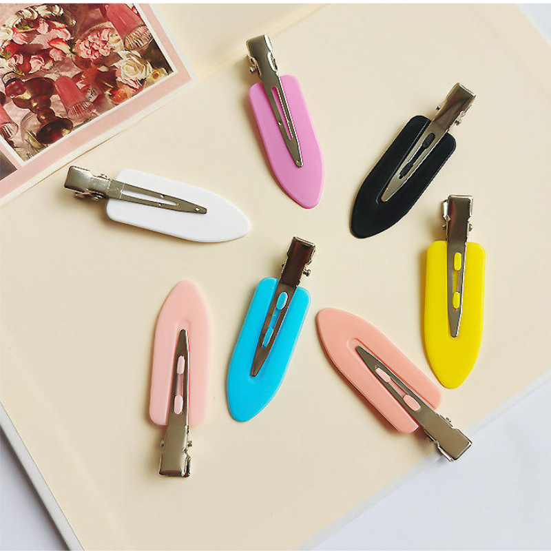 Giggles Boo No-Crease Makeup Hair Clips for Women & Girls | Soft Silicone Non-Slip Sectioning Clips | Strong Metal Grip | Ideal for Makeup, Skincare, Hair Styling & Salon Use | Multicolor Pack of 10