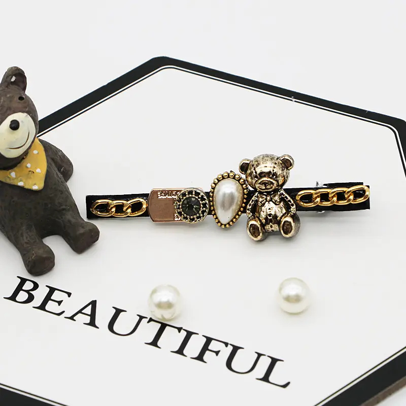  Teddy Bear Charm Clips 