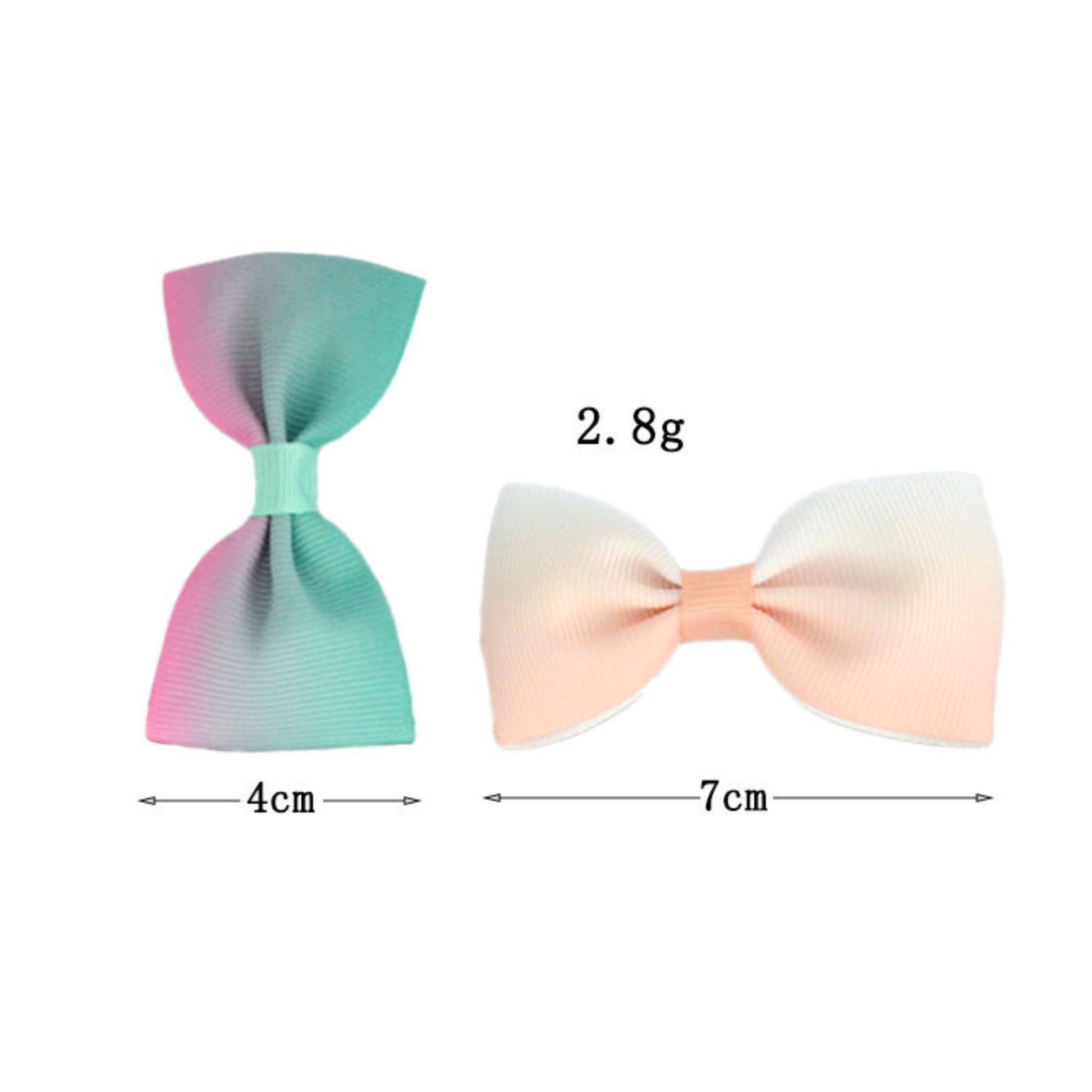  Rainbow Bow Set, Kids Style Accessories