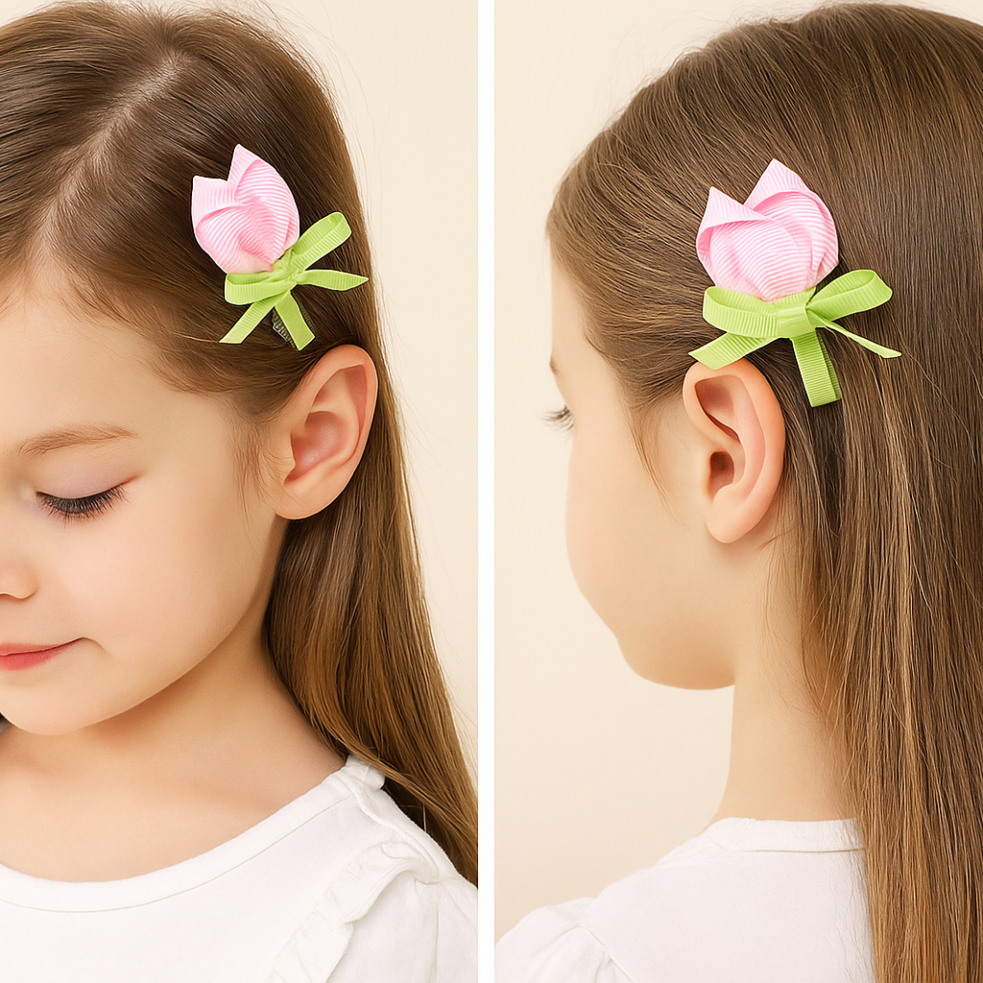 loral hair accessory, baby girl hair clip, kids hair clip