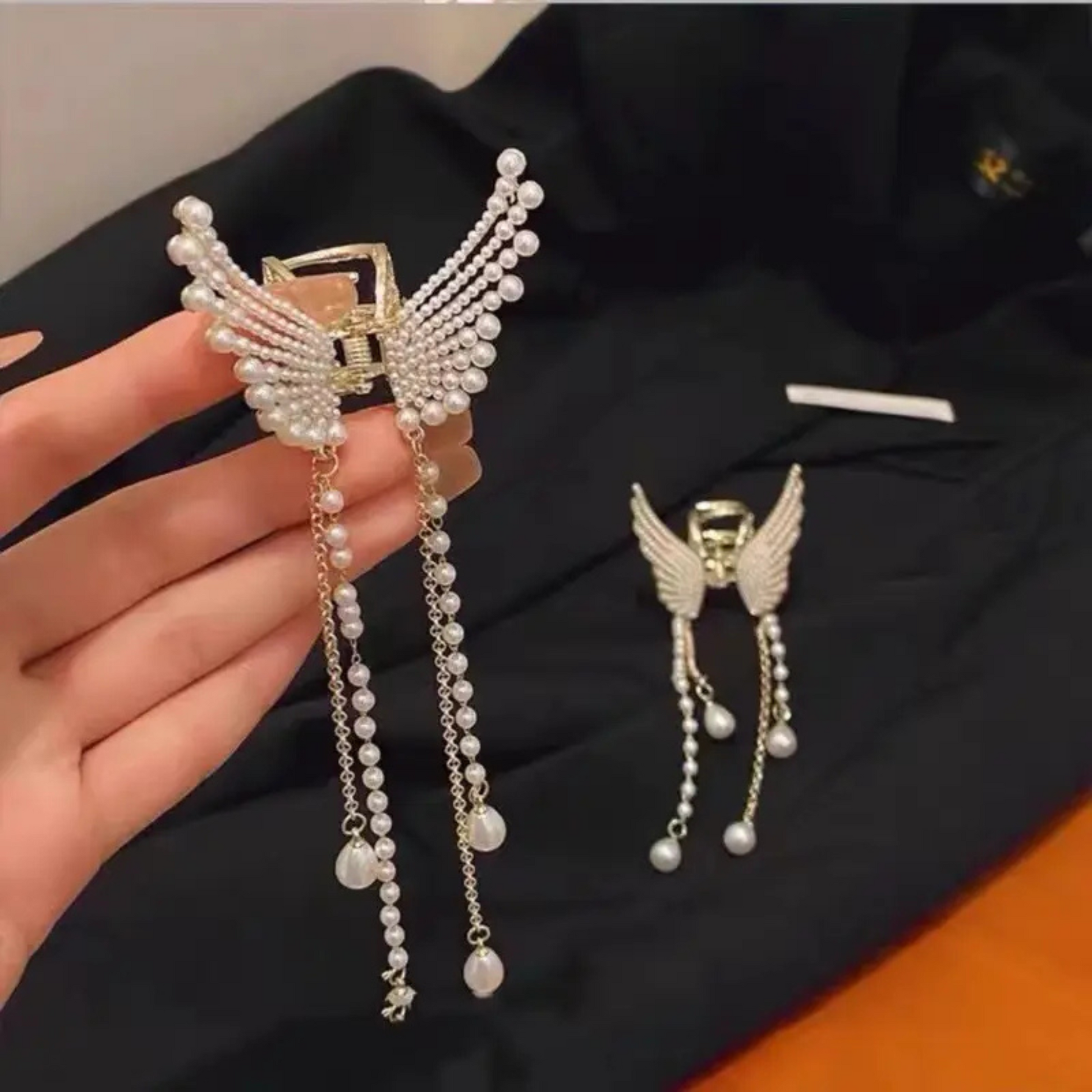 Elegant Butterfly Hair Claw Clip 