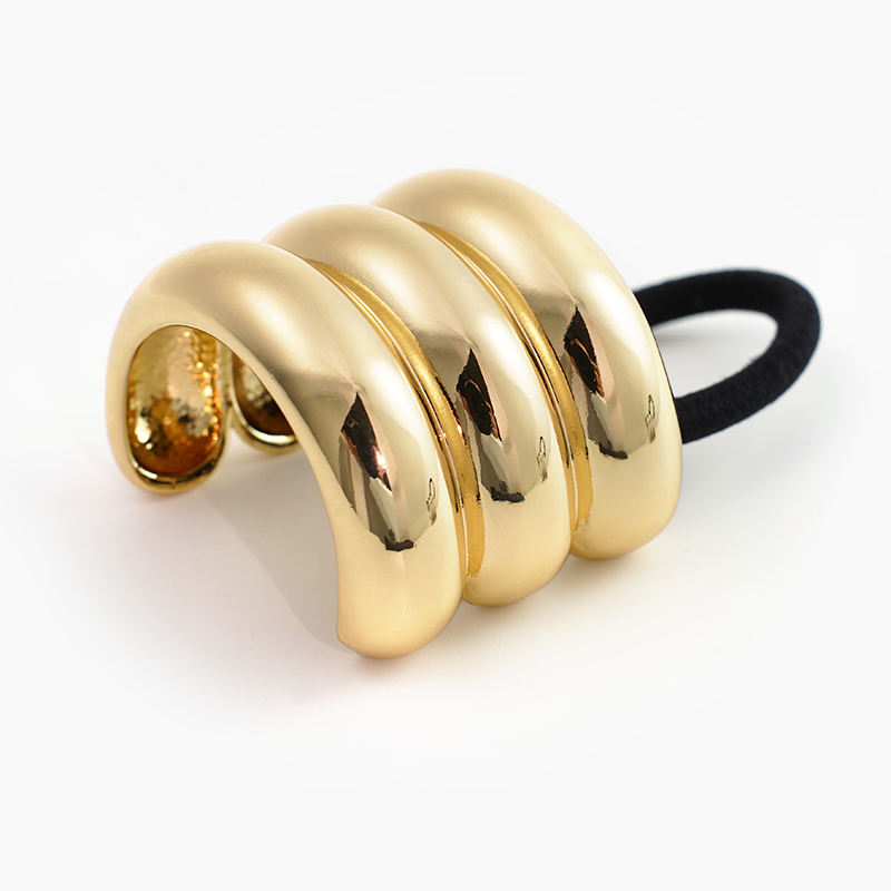 metallic ponytail holder
luxury hair ties for girls